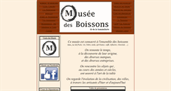 Desktop Screenshot of musee-boissons.com